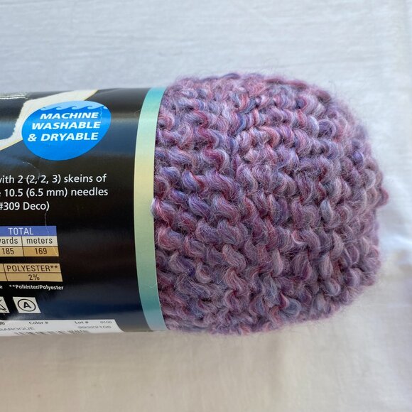Lion Brand Purple Yarn - Picture 3 of 4